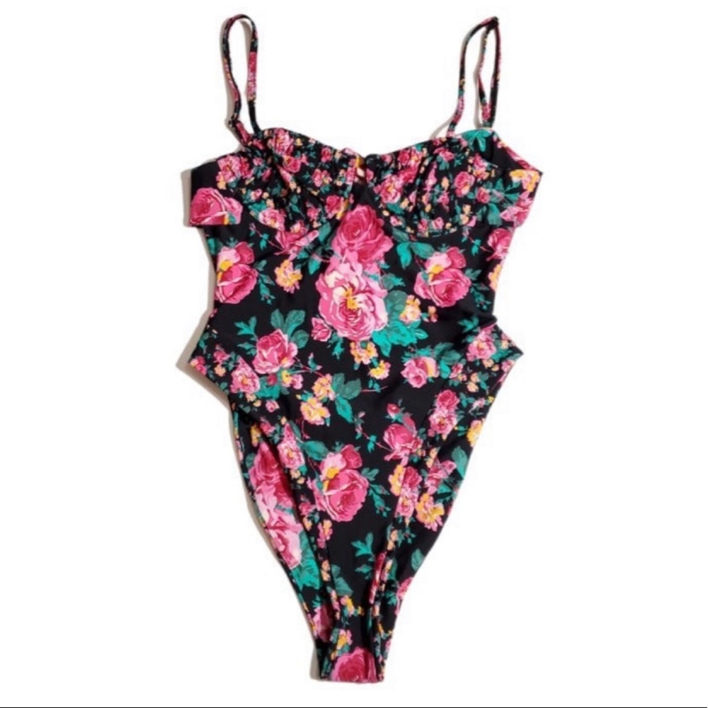 For love and lemons floral swimsuit